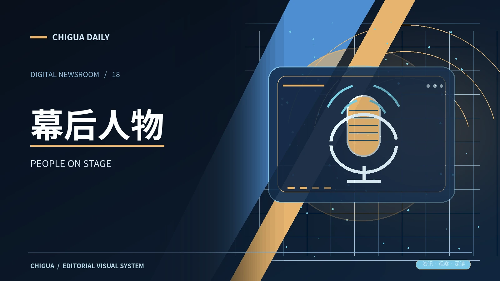幕后人物频道展示